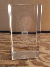 Wamu paperweight award for sale  Santa Ana