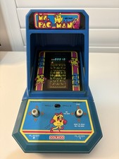 Videojuego arcade de mesa Coleco vintage 1981 Ms. Pac Man con calcomanías nuevas segunda mano  Embacar hacia Mexico