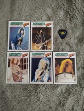 (5) 1977 Estilo Aerosmith Cartões Comerciais e Novidade Joe Perry Escolha de Guitarra, usado comprar usado  Enviando para Brazil