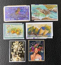 Lot timbres polynésie d'occasion  Clouange