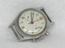 VINTAGE 34MM ANGELUS CHRONO 12 CAL. 250 CRONÓGRAFO DE AÇO INOXIDÁVEL, FUNCIONANDO! comprar usado  Enviando para Brazil