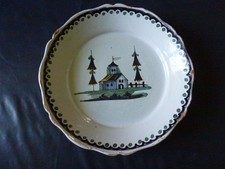 Assiette faïence décor d'occasion  Orthez