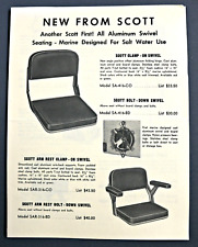Scott portafold brochure for sale  Shipping to United Kingdom