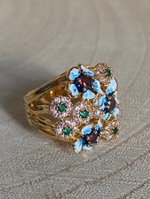 Flower bouquet ring for sale  WOLVERHAMPTON