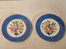 Paire assiettes porcelaine d'occasion  Carqueiranne