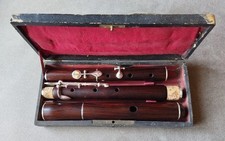 Antique wooden flute d'occasion  France