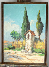 Tableau n222 huile d'occasion  Saint-Jean-en-Royans