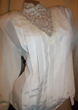 Vtg victorian pleated for sale  Hot Springs National Park