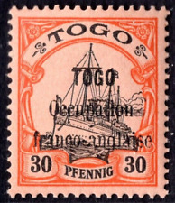 TOGO FRANCE OCUPACIÓN INGLESA SC. #160 COMO NUEVO NUNCA BISAGRAS segunda mano  Embacar hacia Mexico