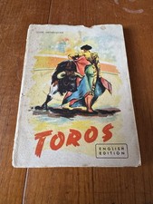Vintage P/back Book - Toros - English Edition - National Spanish Fiesta - 1952 na sprzedaż  Wysyłka do Poland