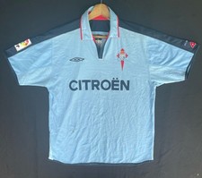 Camiseta CELTA VIGO 2003-04 Home UMBRO Citroën LA LIGA futebol Espanha vintage comprar usado  Enviando para Brazil
