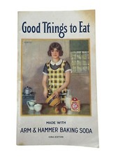 Bicarbonato de sódio vintage Arm & Hammer 107ª edição coisas boas para comer 1933 comprar usado  Enviando para Brazil