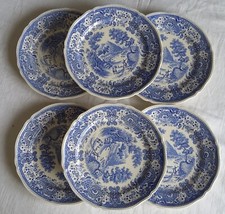 Assiettes plates bleues d'occasion  Cherbourg-Octeville-