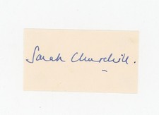 Sarah churchill signed for sale  Colorado Springs