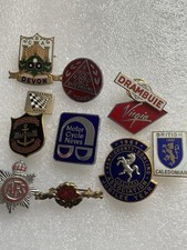 Enamel badges for sale  UCKFIELD