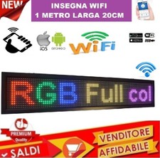 Insegna rgb luminosa usato  Melito di Napoli