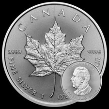 Silbermünzen maple leaf gebraucht kaufen  Werdau
