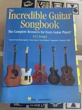 Incredible guitar songbook for sale  San Jose
