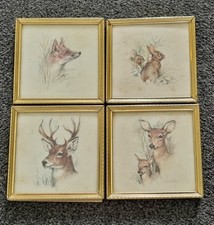 Vintage retro watercolour for sale  MOLD