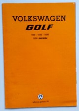 Depliant volkswagen golf usato  Roma