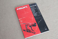Hilti gx120 operating for sale  UK