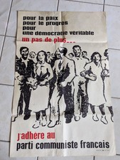 Ancienne affiche parti d'occasion  Audincourt