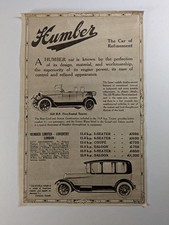 1922 humber cars for sale  LINCOLN