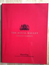 Royal ballet programme for sale  UK
