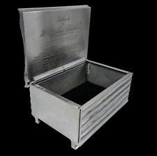 Charuto Humidor MCM Cromado a Alumínio ALCOA Standard Products Co Cleveland comprar usado  Enviando para Brazil