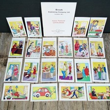 Bundle comic postcards for sale  BARNSLEY