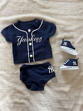 Conjunto de ropa de bebé 0-3 meses unisex Yankees segunda mano  Embacar hacia Argentina