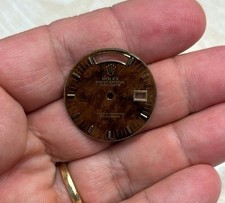 Rolex quadrante legno usato  Venezia