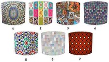 Moroccan tiles lampshades for sale  BOLTON