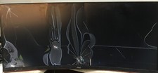 Monitor para jogos AOC CQ34G2 super curvo sem moldura tela rachada liga comprar usado  Enviando para Brazil