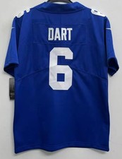 Camiseta Jaxson Dart NY Giants #6 azul KID JUVENIL média 10/12 costurada comprar usado Camiseta Jaxson Dart NY Giants #6 azul KID JUVENIL média 10/12 costurada comprar usado  Enviando para Brazil