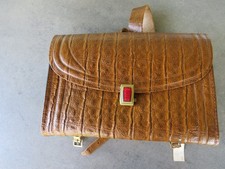 Brauner schulranzen vintage gebraucht kaufen  Böhl-Iggelheim