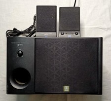Usado, Yamaha YST-MS50 65-Watt 2.1 - Alto-falantes multimídia - 2 satélites/1 subwoofer comprar usado  Enviando para Brazil