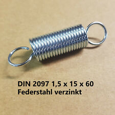 Stück zugfedern din gebraucht kaufen  Warendorf