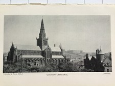 Glasgow cathedral 1950 for sale  DUNFERMLINE
