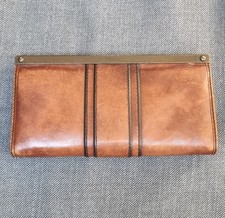 Fossil brown leather for sale  BIRMINGHAM