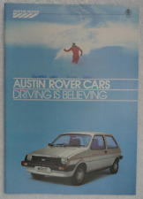 Austin rover brochure for sale  BOURNEMOUTH