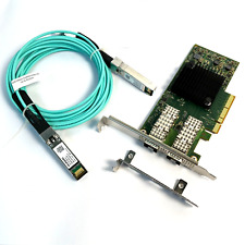 Placa de rede Mellanox MCX4121A-ACAT 25GbE compatível AOC e módulos SFP-25G-AOC-5M HUAWEI comprar usado  Enviando para Brazil