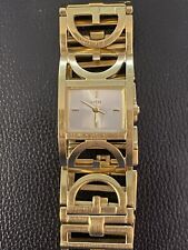 RELÓGIO FEMININO GUESS TOM DOURADO LOGOTIPO 'G' PULSEIRA DE AÇO - U10590L1 comprar usado  Enviando para Brazil