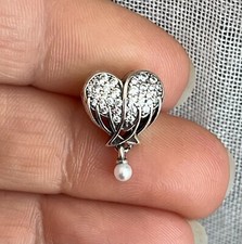 Charm pandora cuore usato  Novara