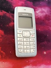 Nokia 1112 Dunkel-Blau / Grau (Ohne Simlock) Handy Ungeprüft Teile Spender Lesen comprar usado  Enviando para Brazil
