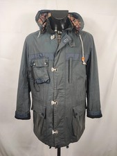 Giacca barbour blu usato  Roma