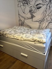 Brimnes bettgestell schubladen gebraucht kaufen  Wuppertal