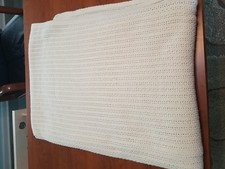 Twin cream blanket for sale  Hudson