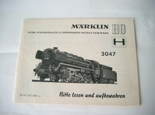 Märklin anleitung 3047 gebraucht kaufen  Hohenstein