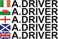 4cm flags driver for sale  PWLLHELI